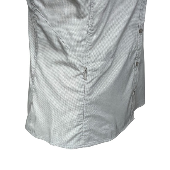 KÜHL Sojourn Hiking Long Sleeve Shirt Light Khaki UPF 30 Lightweigh Size Small - Picture 7 of 12